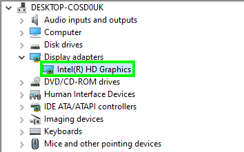windows 10 not detecting graphics card