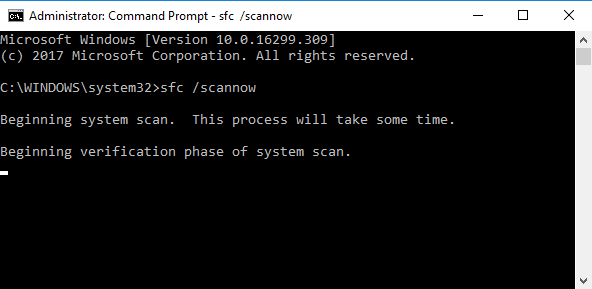 sfc scannow the disc image file is corrupted