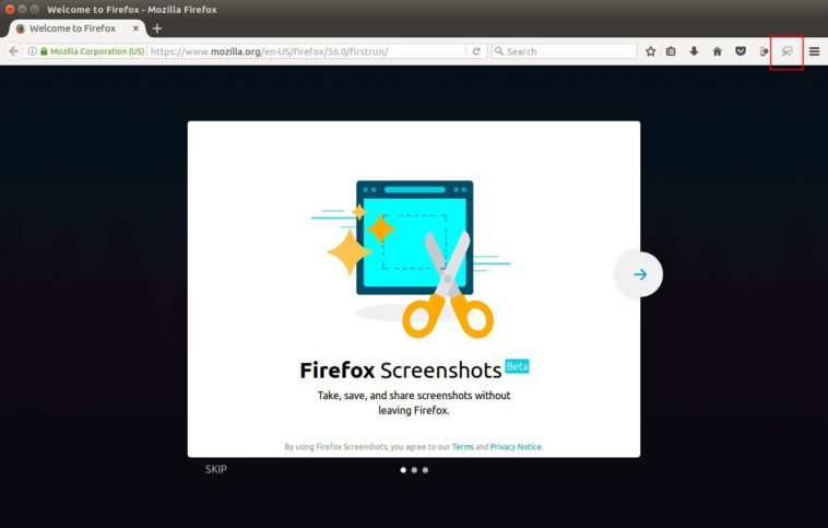 firefox 56 screenshots tool