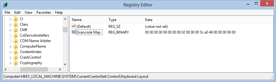 windows key not working registry editor