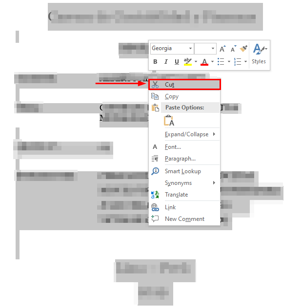 how to move pages in word