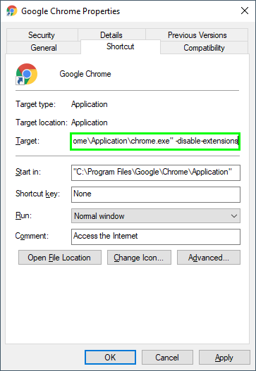 chrome without extensions