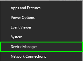 open device manager