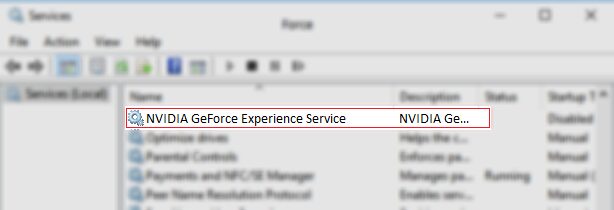nvidia geforce experience restart