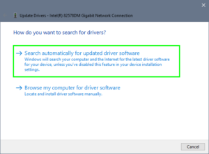 search automatically drivers