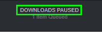 downloads paused