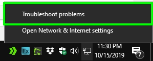 troubleshoot network problems
