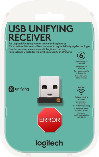 logitech unifying receiver not working