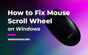 mouse scroll wheel jumps