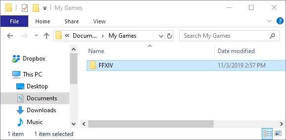 ffxiv folder
