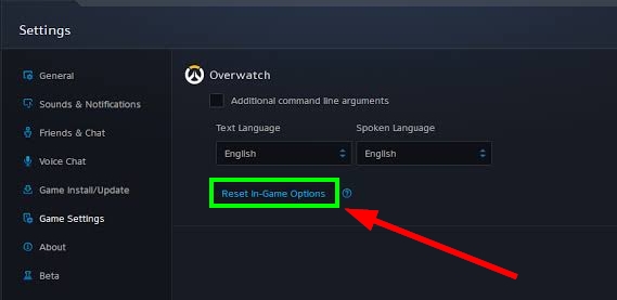 reset in-game options overwatch