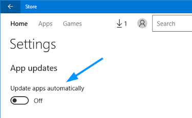 update apps automatically