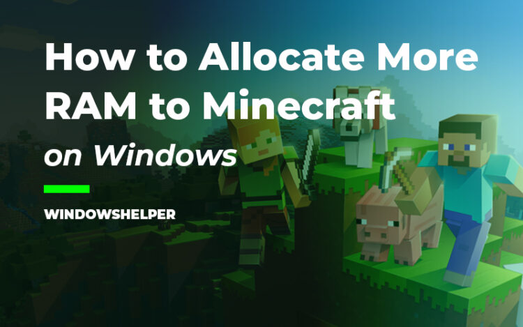 how to allocate more ram to minecraft