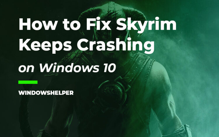 skyrim keeps crashing