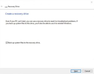recovery disk tool