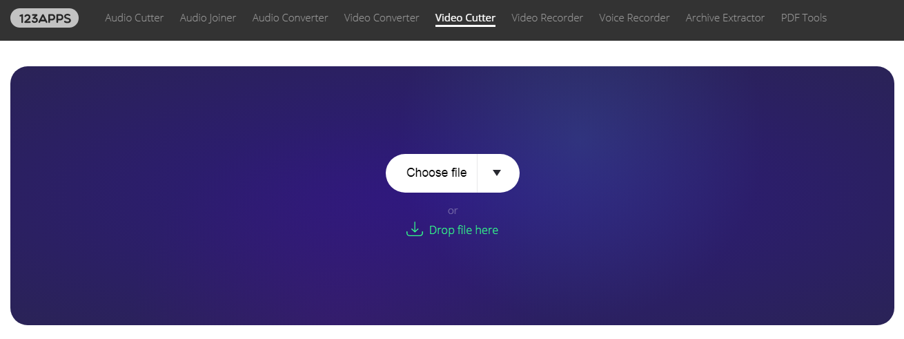 online video cutter