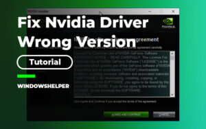 this nvidia graphics driver is not compatible with this version of windows