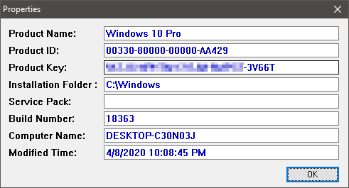 windows 10 product key