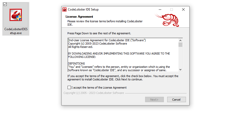 How to Install Codelobster on Windows - Step 3