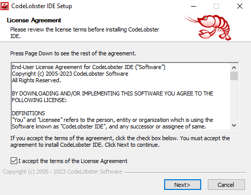 How to Install Codelobster on Windows - Step 4