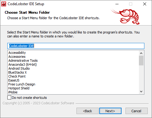 How to Install Codelobster on Windows - Step 6